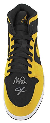 Lakers Magic Johnson Signed 2018 Nike Air Jordan 1 Mid Size 14 Shoes w/Box BAS - 757 Sports Collectibles