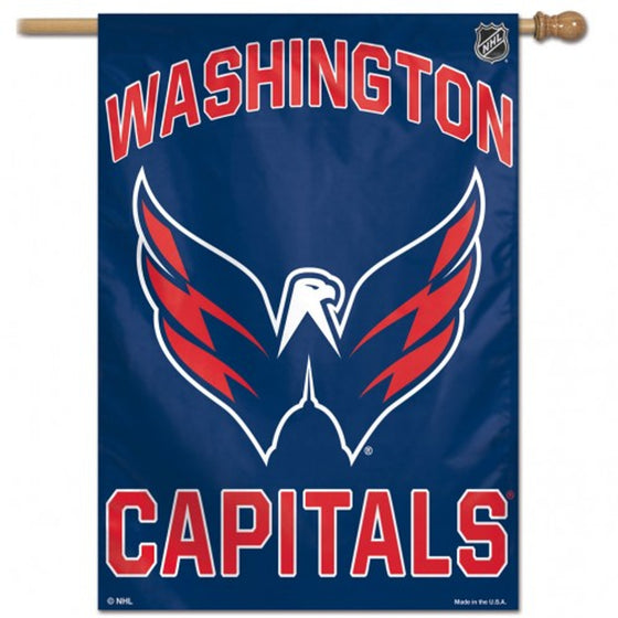 Washington Capitals Banner 28x40 Vertical