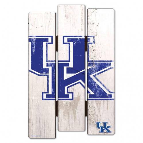 Kentucky Wildcats Wood Fence Sign (CDG) - 757 Sports Collectibles