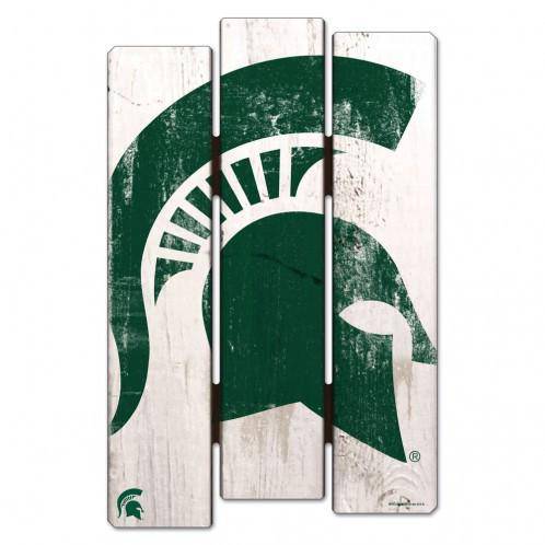 Michigan State Spartans Wood Fence Sign (CDG) - 757 Sports Collectibles