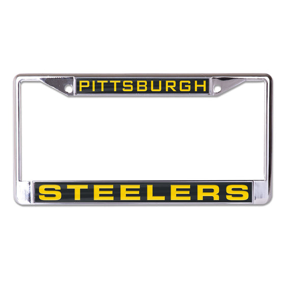 Pittsburgh Steelers License Plate Frame - Inlaid - Special Order