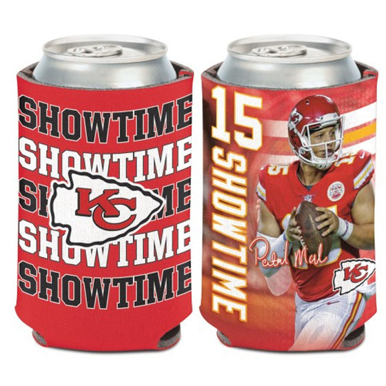Kansas City Chiefs Can Cooler Patrick Mahomes Showtime Design - Special Order - 757 Sports Collectibles