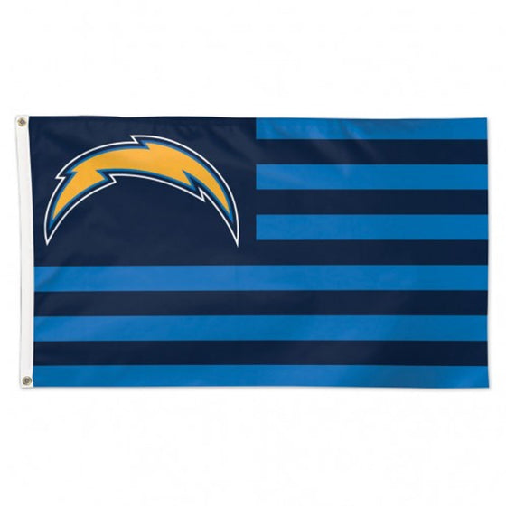 Los Angeles Chargers Flag 3x5 Deluxe Americana Design - Special Order