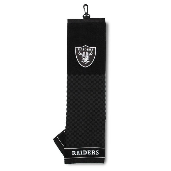 Oakland Raiders Embroidered Golf Towel - 757 Sports Collectibles