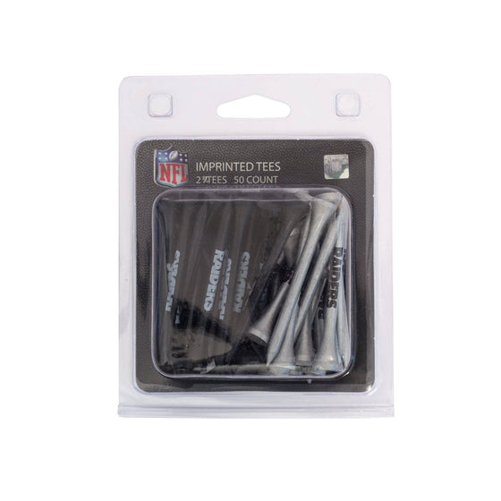 Oakland Raiders Pack Of 50 Golf Tees - 757 Sports Collectibles