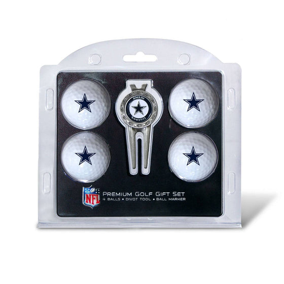 Dallas Cowboys 4 Golf Ball And Divot Tool Set - 757 Sports Collectibles