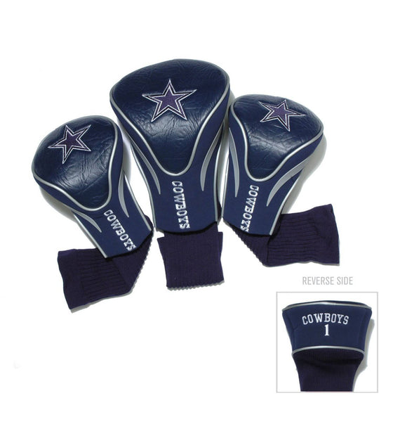 Dallas Cowboys 3 Pack Contour Head Covers - 757 Sports Collectibles