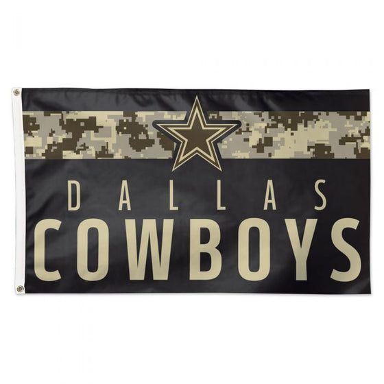 Dallas Cowboys Digi Camo Flag - Deluxe 3' X 5' - 757 Sports Collectibles