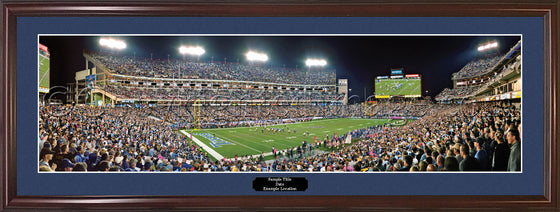 Tennessee Titans 25 Yard Line Panorama Photo Print - 757 Sports Collectibles