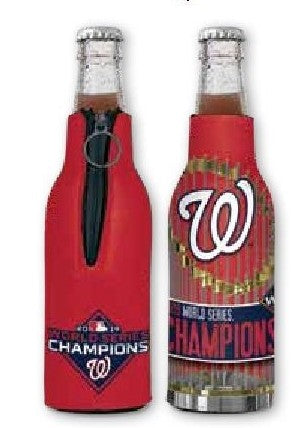 Washington Nationals 2019 World Series Champions Bottle Hugger Cooler