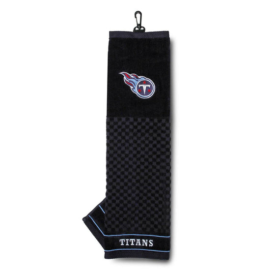Tennessee Titans Embroidered Golf Towel - 757 Sports Collectibles