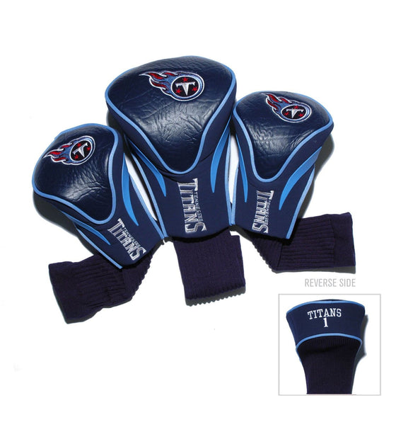 Tennessee Titans 3 Pack Contour Head Covers - 757 Sports Collectibles