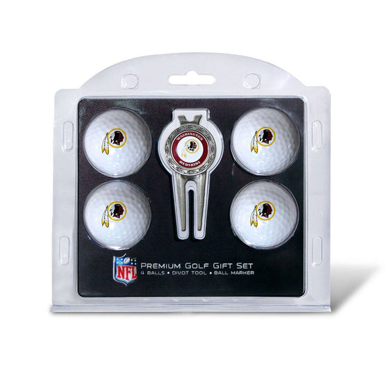 Washington Redskins 4 Golf Ball And Divot Tool Set - 757 Sports Collectibles