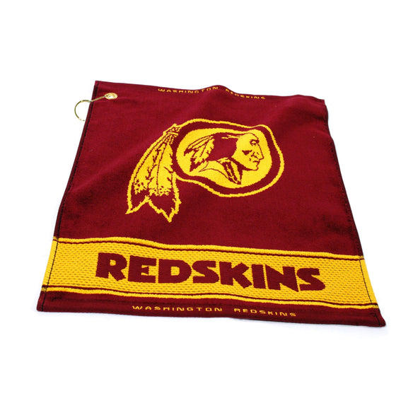 Washington Redskins Jacquard Woven Golf Towel - 757 Sports Collectibles