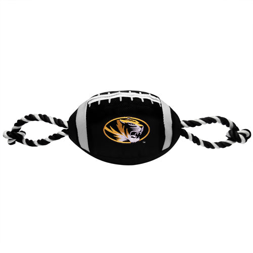 Missouri Tigers Rope Football Toy Pets First