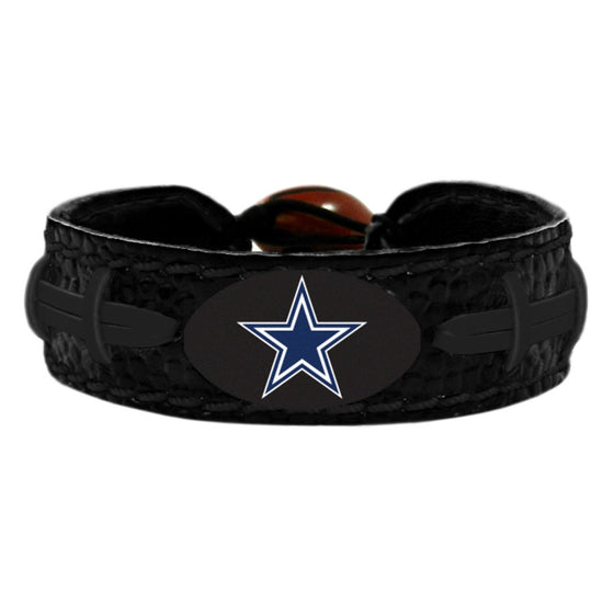 Dallas Cowboys Bracelet Team Color Tonal Black Football CO - 757 Sports Collectibles