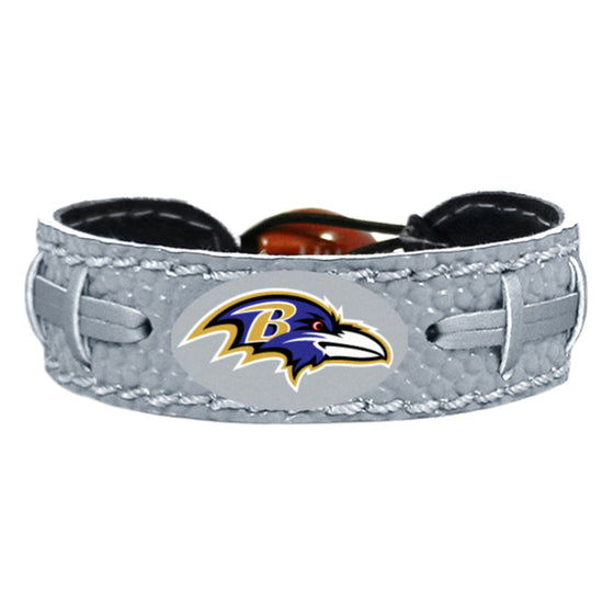 Baltimore Ravens Bracelet Reflective Football CO - 757 Sports Collectibles