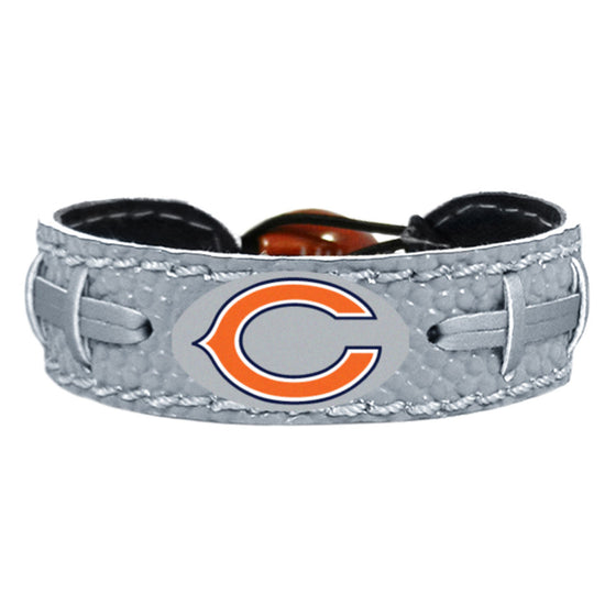 Chicago Bears Bracelet Reflective Football CO - 757 Sports Collectibles