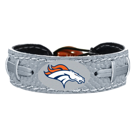 Denver Broncos Bracelet Reflective Football CO - 757 Sports Collectibles