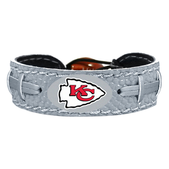 Kansas City Chiefs Bracelet Reflective Football CO - 757 Sports Collectibles