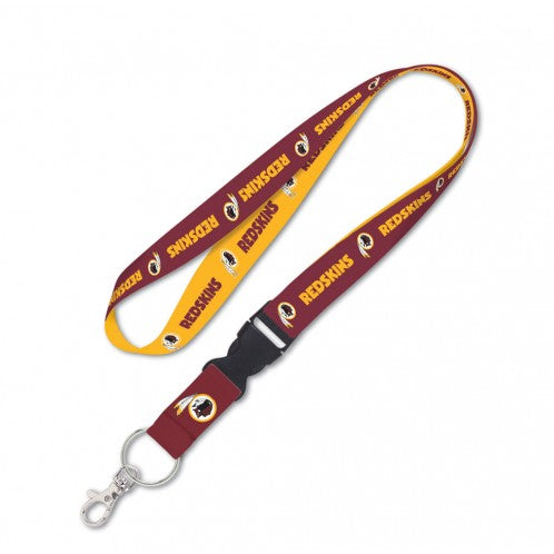 WASHINGTON REDSKINS LANYARD W/DETACHABLE BUCKLE1"