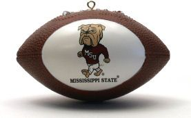 Mississippi State Bulldogs Ornaments Football