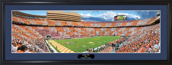 Tennessee Volunteers "5 Yard Line" Panorama Photo Print - 757 Sports Collectibles