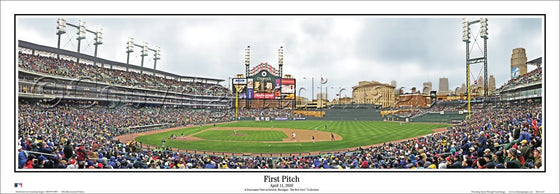 MI-38 Detroit Tigers First Pitch at Comerica Park