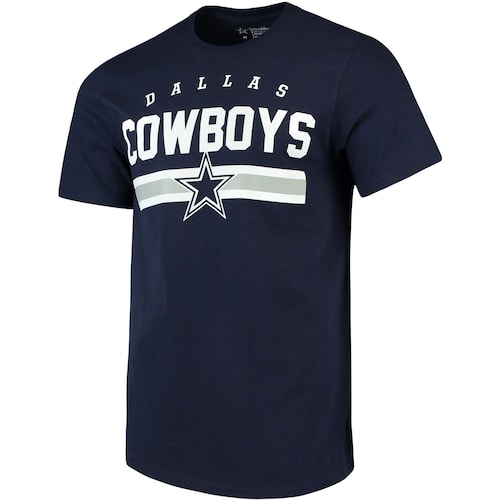 Men's Navy Dallas Cowboys Mercury T-Shirt-2XL