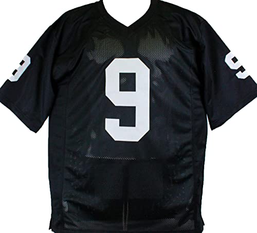 Shane Lechler Autographed Black Pro Style Jersey w/Insc.- Beckett W Hologram Black - 757 Sports Collectibles