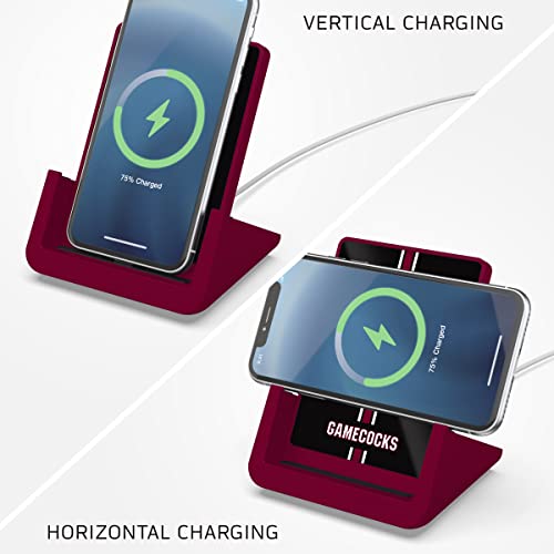 SOAR NCAA Wireless Charging Stand V.4, South Carolina Gamecocks - 757 Sports Collectibles