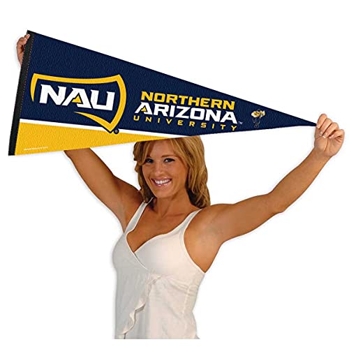 College Flags & Banners Co. Northern Arizona Lumberjacks Pennant Full Size Felt - 757 Sports Collectibles