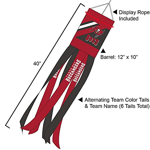 Tampa Bay Buccaneers Team Windsock - 757 Sports Collectibles