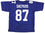 Sterling Shepard Autographed/Signed New York Custom Blue Jersey - 757 Sports Collectibles