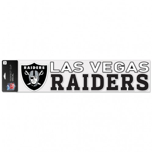 LAS VEGAS RAIDERS PERFECT CUT DECALS4" X 17"