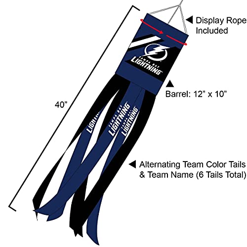 Tampa Bay Lightning Team Windsock - 757 Sports Collectibles