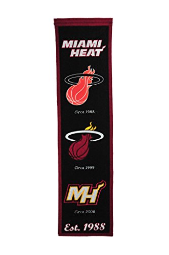 Winning Streak NBA Miami Heat Heritage Banner - 757 Sports Collectibles