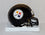 LeVeon Bell Autographed Gold Pittsburgh Steelers Mini Helmet- JSA Auth