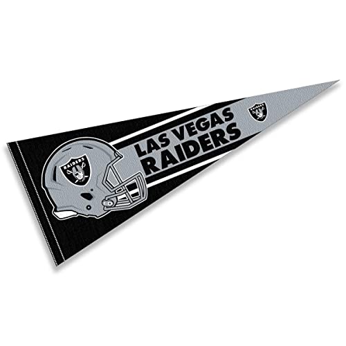 WinCraft Las Vegas Raiders Large Pennant Flag - 757 Sports Collectibles