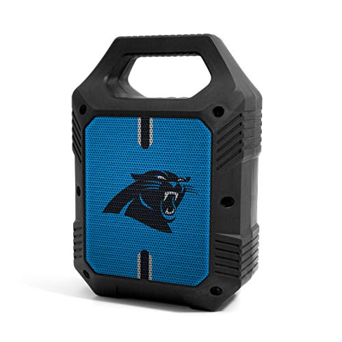 NFL Carolina Panthers ShockBox XL Wireless Bluetooth Speaker, Team Color - 757 Sports Collectibles