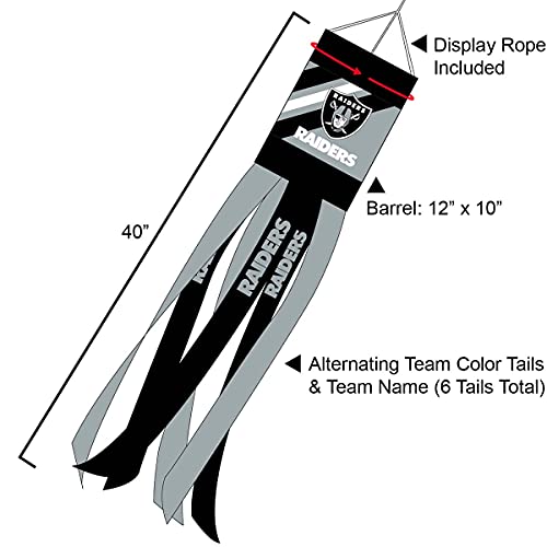 Las Vegas Raiders Team Windsock - 757 Sports Collectibles