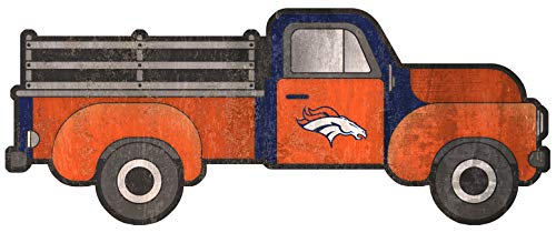 Fan Creations NFL Denver Broncos Unisex Denver Broncos 15in Truck Cutout, Team Color, 15 inch - 757 Sports Collectibles