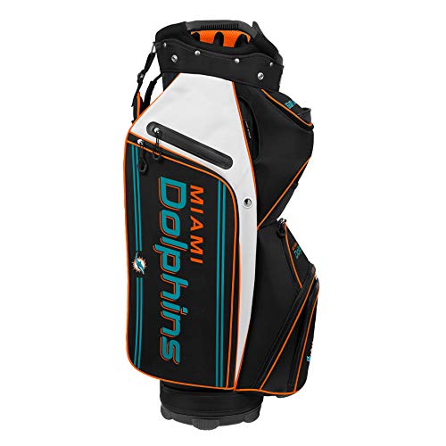 Miami Dolphins Bucket III Cooler Cart Golf Bag - 757 Sports Collectibles