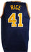 Glen Rice Autographed Blue Jersey W/Insc- Beckett Black - 757 Sports Collectibles