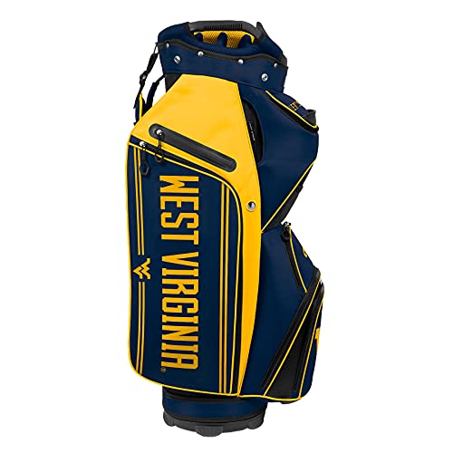 West Virginia Mountaineers Bucket III Cooler Cart Golf Bag - 757 Sports Collectibles