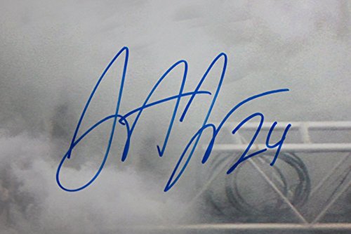 Johnathan Joseph Autographed 16x20 Running On Field Photo- TriStar Authenticated - 757 Sports Collectibles