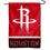 WinCraft Houston Rockets Double Sided Garden Flag - 757 Sports Collectibles