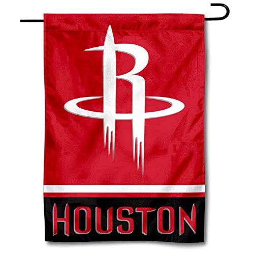 WinCraft Houston Rockets Double Sided Garden Flag - 757 Sports Collectibles