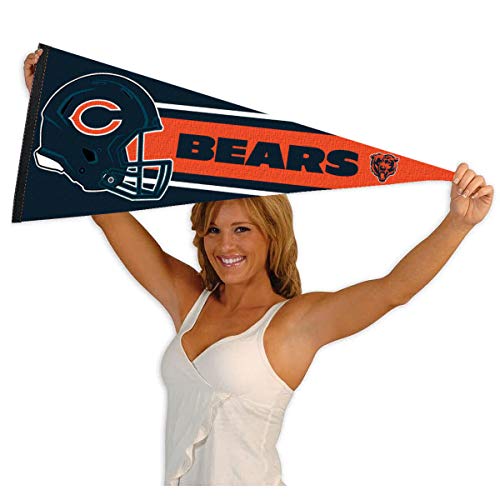 WinCraft Chicago Bears Official 30 inch Large Pennant - 757 Sports Collectibles