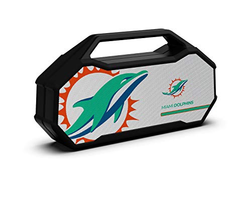 NFL Miami Dolphins XL Wireless Bluetooth Speaker, Team Color - 757 Sports Collectibles